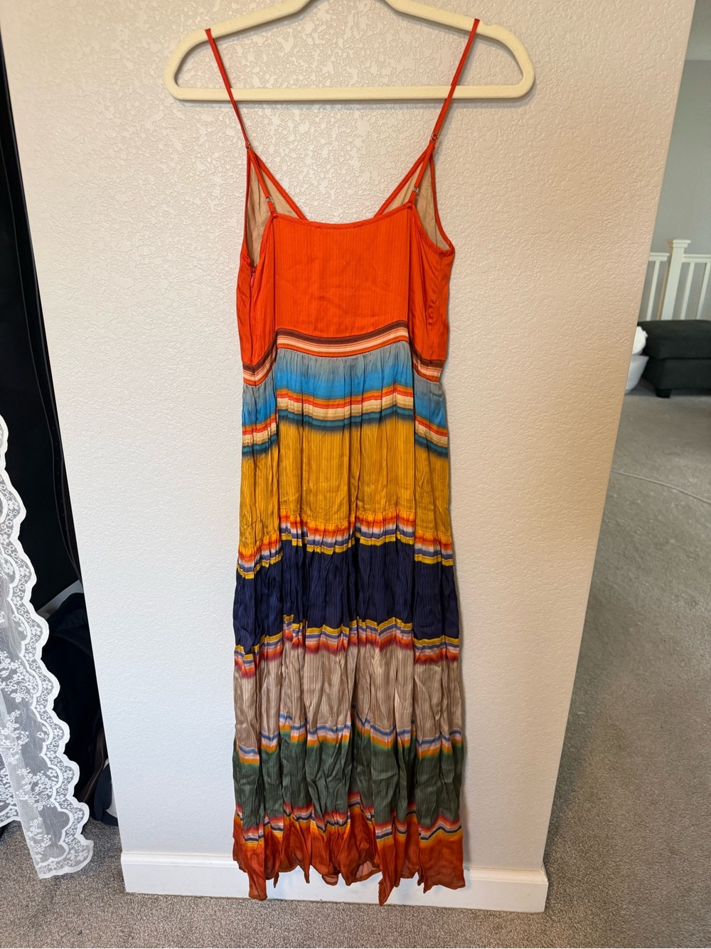 Farm Rio Multicolor Striped Maxi Dress - Picture 4 of 4